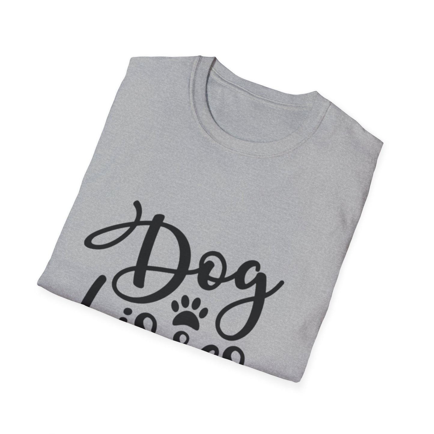 Dog Kisses Fix Everything Unisex Softstyle T-Shirt