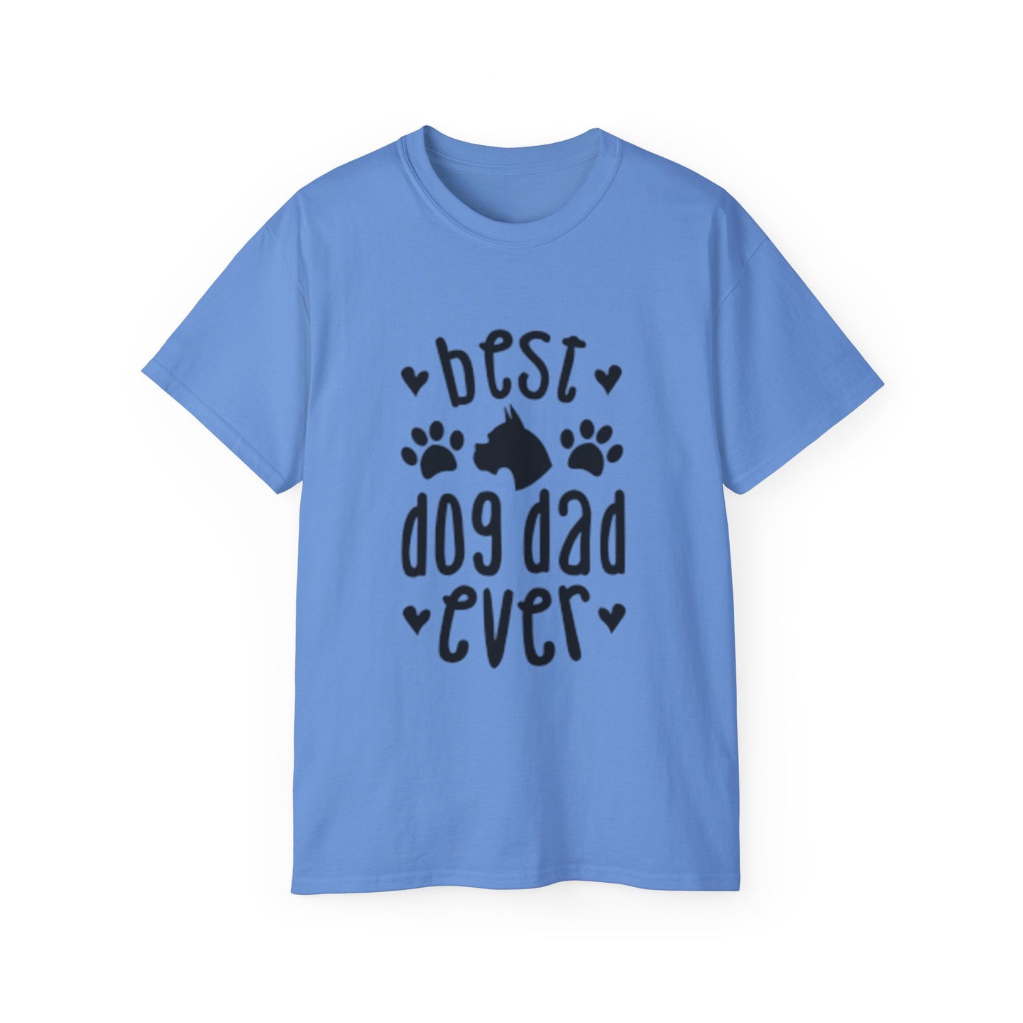 Best Dog Dad Ever Tee | Unisex Ultra Cotton T-Shirt for Dog Lovers