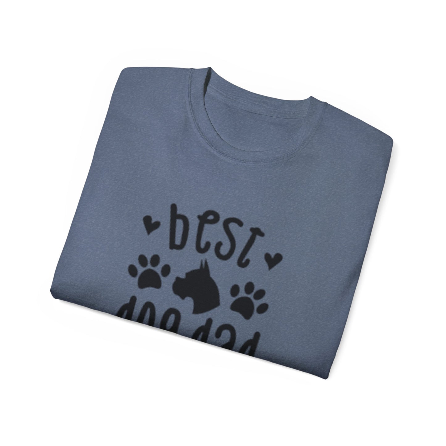 Best Dog Dad Ever Tee | Unisex Ultra Cotton T-Shirt for Dog Lovers
