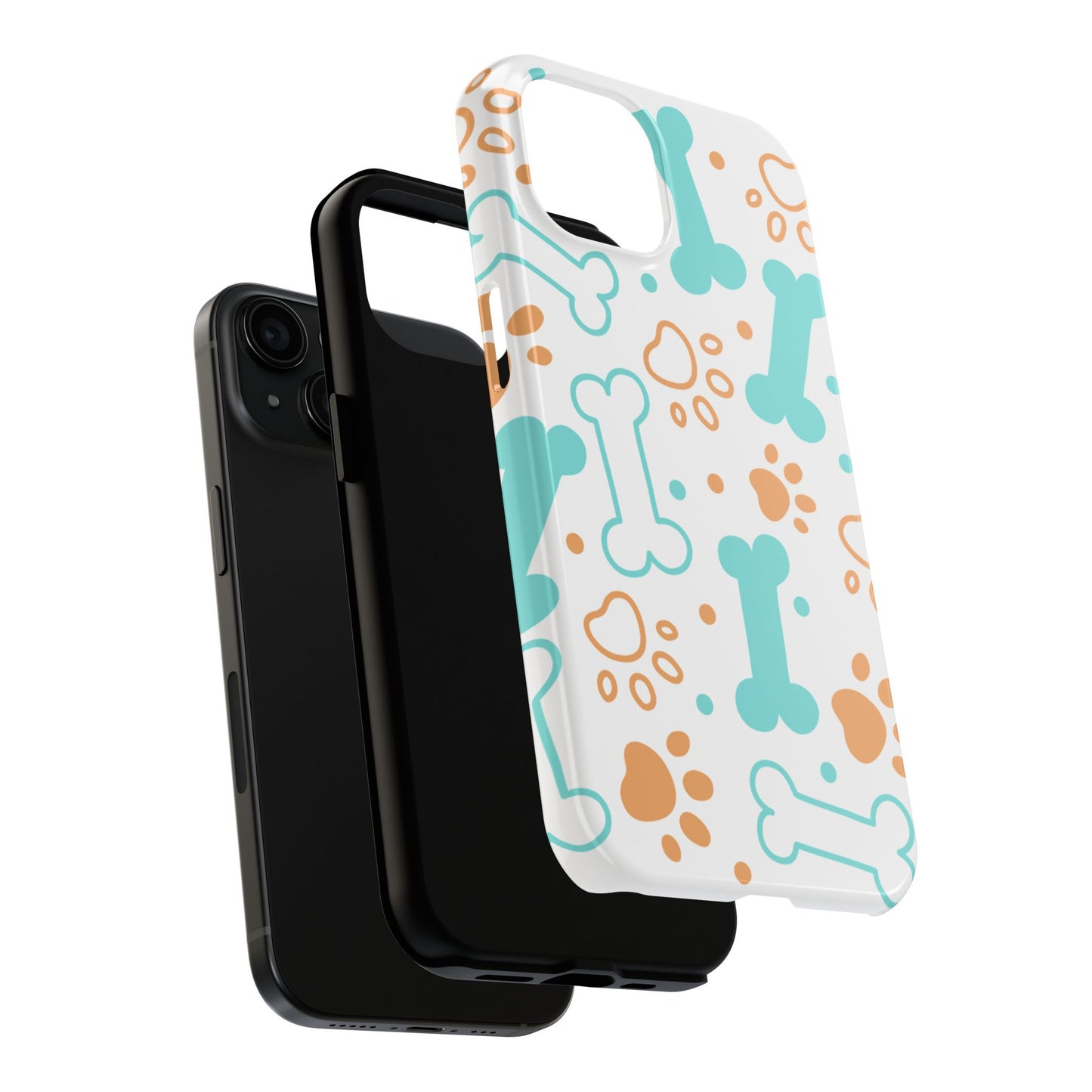 Durable Dog-Themed Phone Case – Perfect for Pet Lovers! Fits iPhone 15