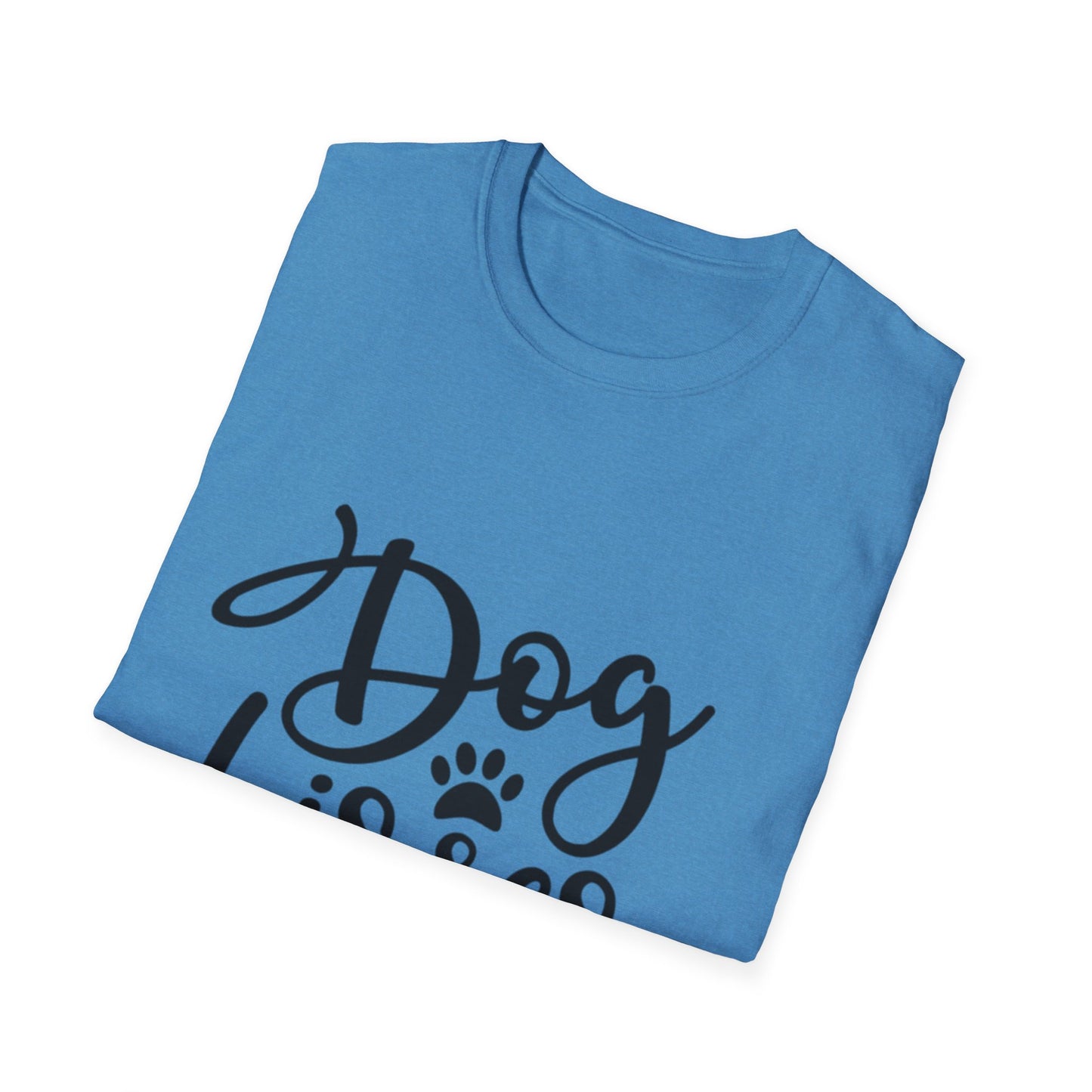 Dog Kisses Fix Everything Unisex Softstyle T-Shirt