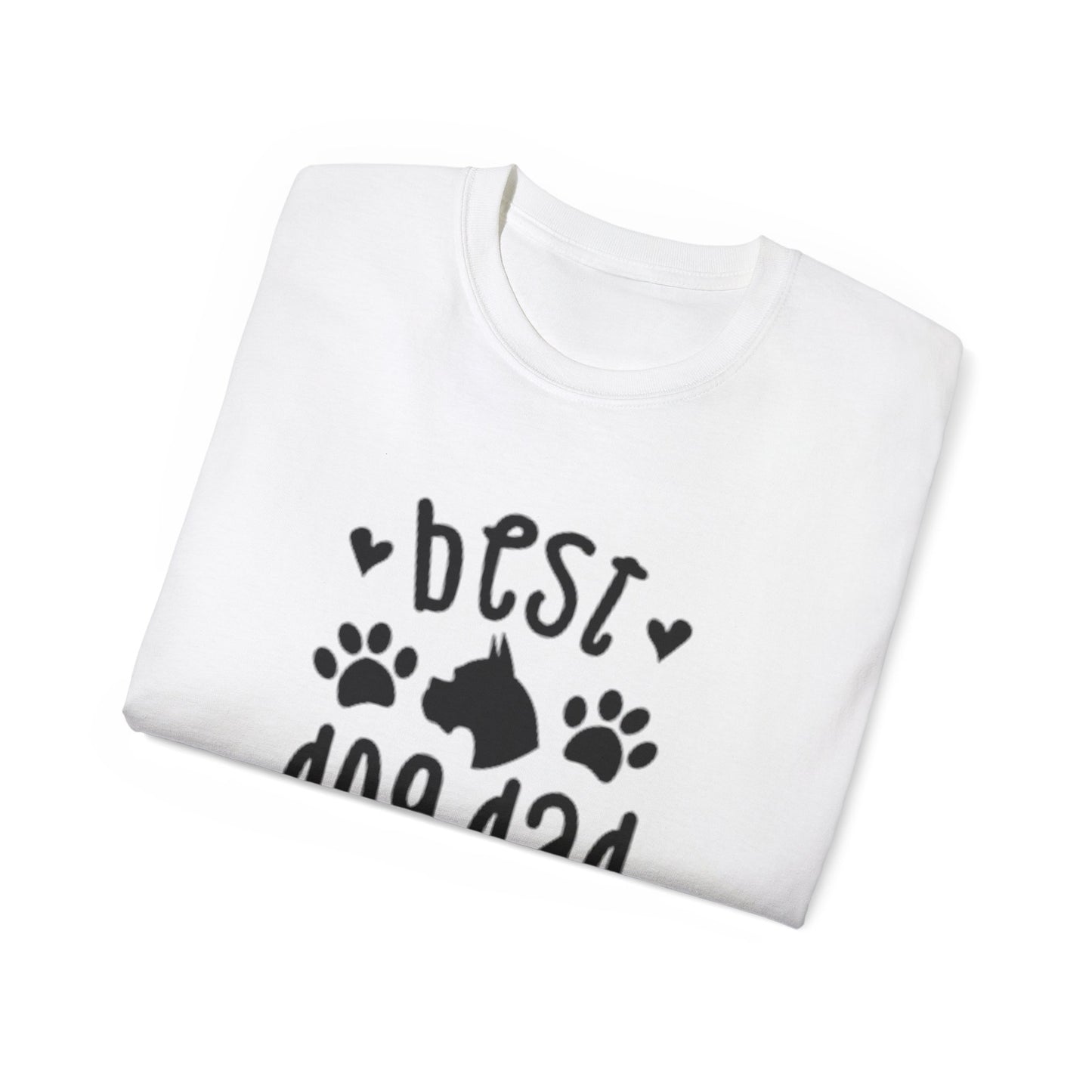 Best Dog Dad Ever Tee | Unisex Ultra Cotton T-Shirt for Dog Lovers