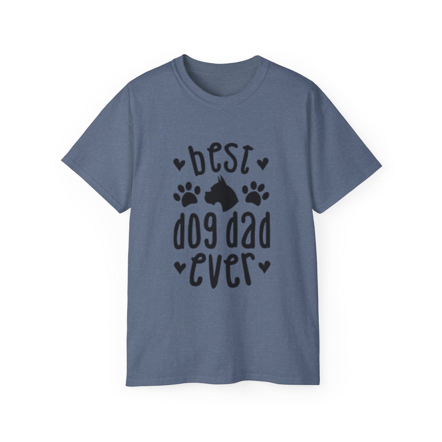 Best Dog Dad Ever Tee | Unisex Ultra Cotton T-Shirt for Dog Lovers
