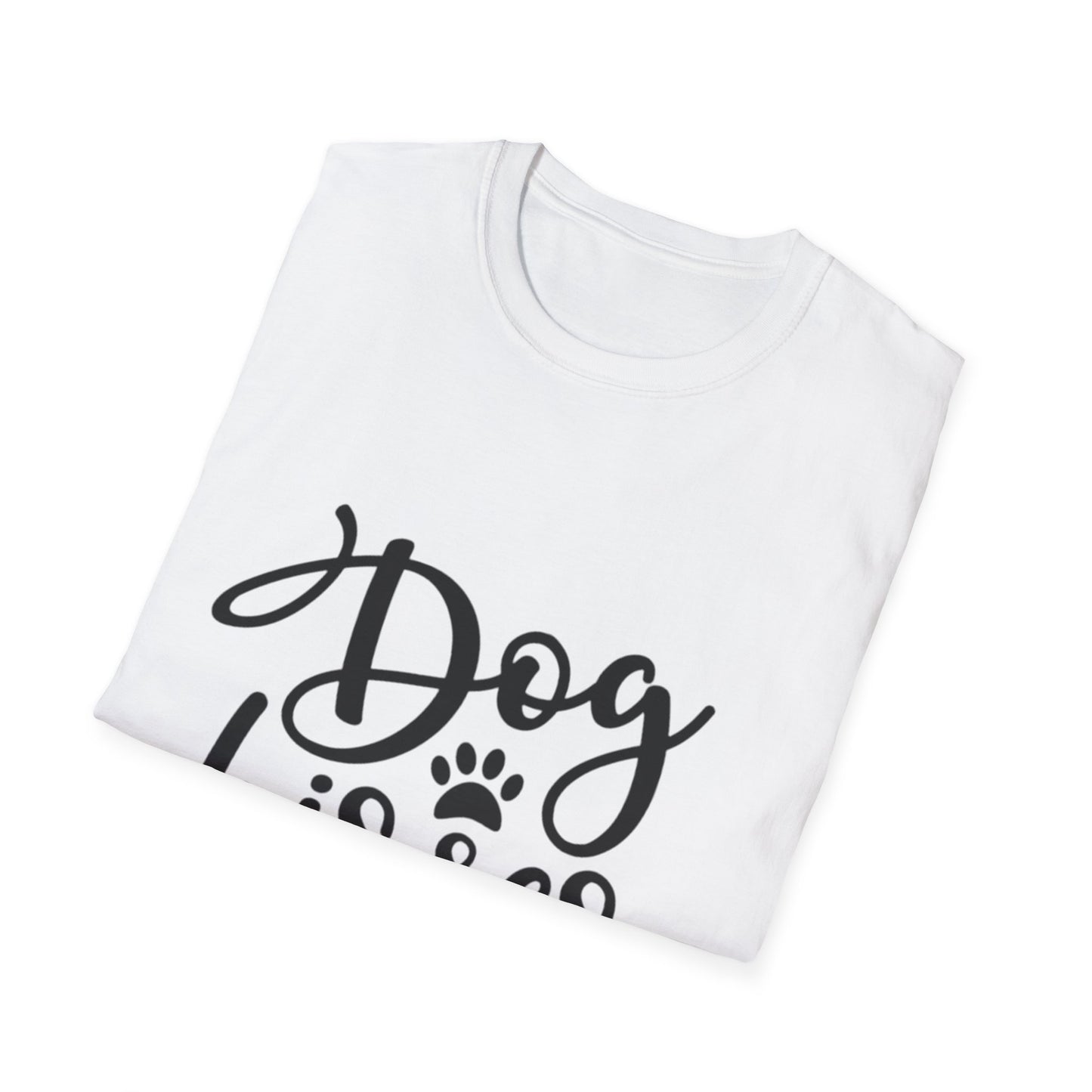 Dog Kisses Fix Everything Unisex Softstyle T-Shirt