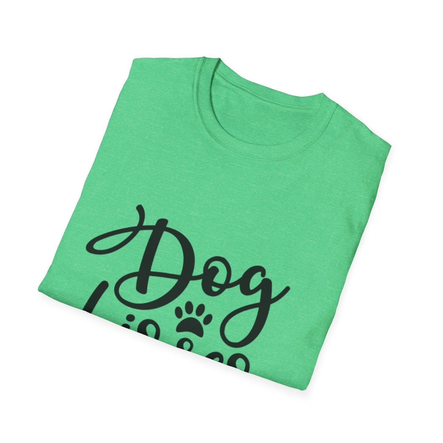 Dog Kisses Fix Everything Unisex Softstyle T-Shirt