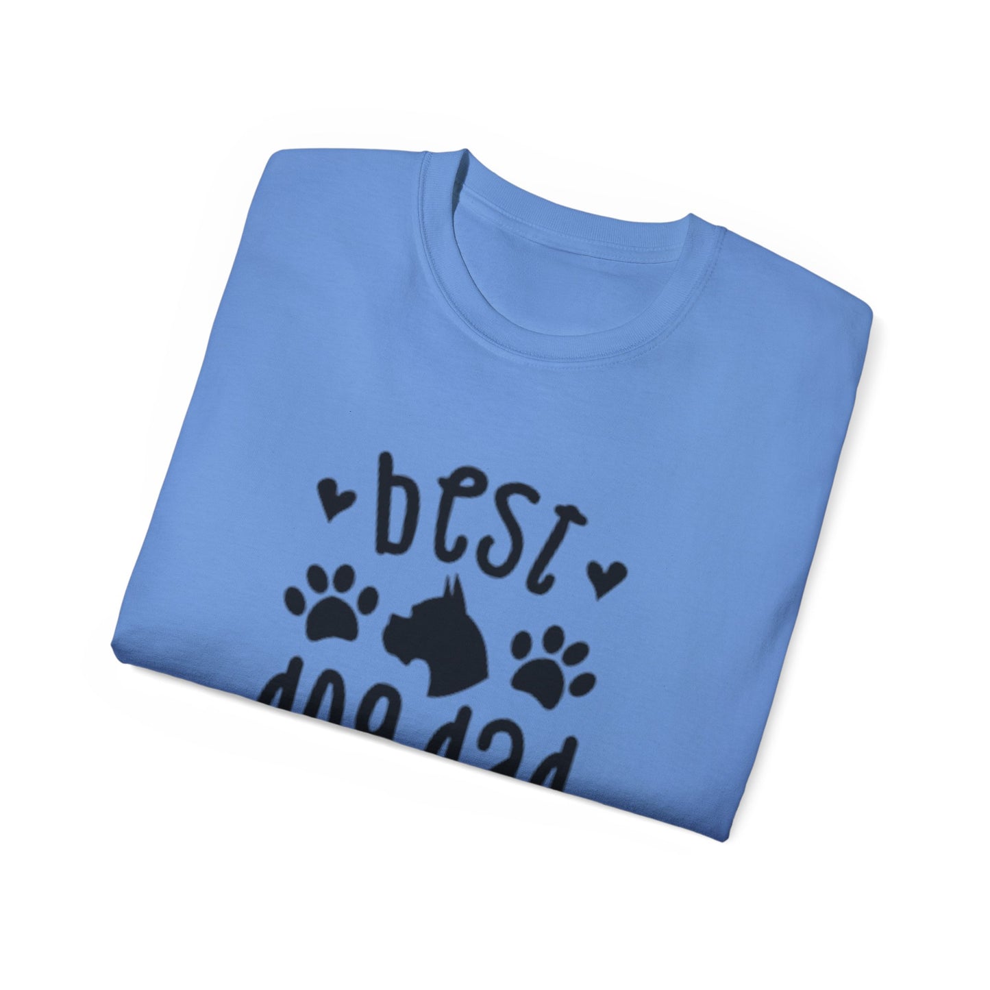 Best Dog Dad Ever Tee | Unisex Ultra Cotton T-Shirt for Dog Lovers