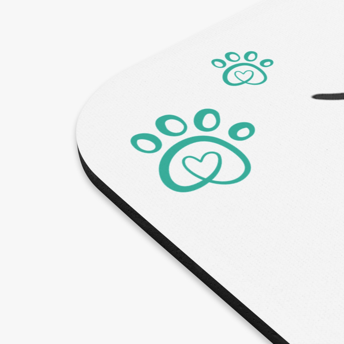 Easily Distracted by Dogs Mouse Pad | Fun Dog Lover Gift | Paws Design